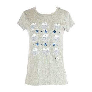 🌺 Gap Bonjour Holiday Sweaters & Sequin Stars Graphic Tee NWT Size XS
